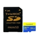 Twinmos 64GB MicroSDHC U3 Class 10 V30 A1 Memory Card
